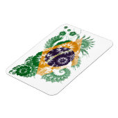 Magnet Flexible Drapeau du Brésil (Côté Gauche)