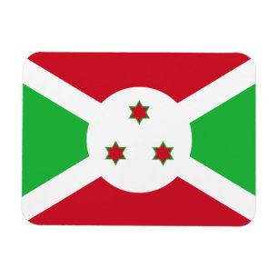 Magnet Flexible Drapeau du Burundi patriotique