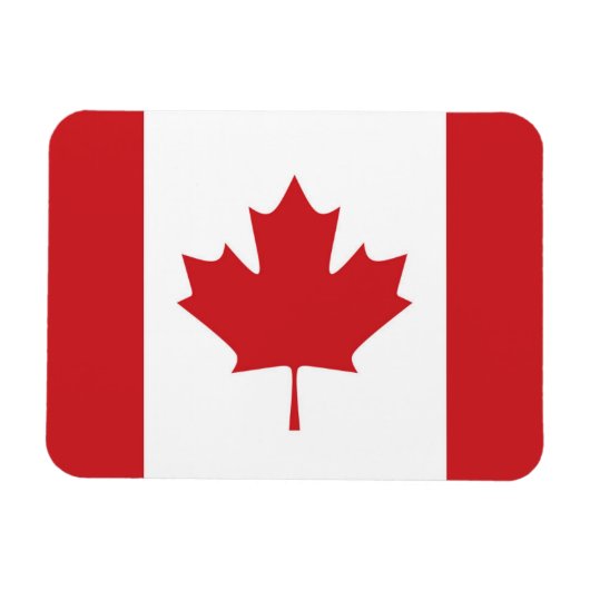 Magnet Flexible Drapeau du Canada (Horizontal)