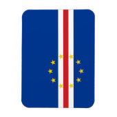 Magnet Flexible Drapeau du Cap-Vert (Vertical)