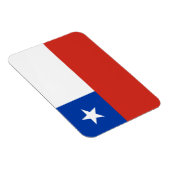 Magnet Flexible Drapeau du Chili (Côté Droit)