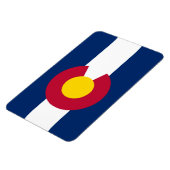 Magnet Flexible Drapeau du Colorado (Côté Gauche)