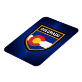 Magnet Flexible Drapeau du Colorado (Côté Gauche)