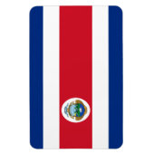 Magnet Flexible Drapeau du Costa Rica (Vertical)