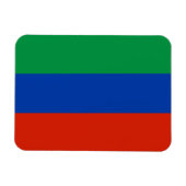 Magnet Flexible Drapeau du Daghestan (Horizontal)