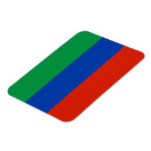 Magnet Flexible Drapeau du Daghestan (Côté Gauche)