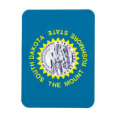 Magnet Flexible Drapeau du Dakota du Sud (Vertical)