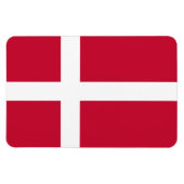 Magnet Flexible Drapeau du Danemark (Horizontal)