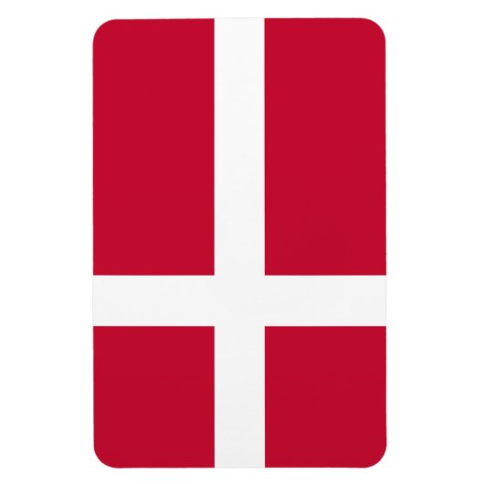 Magnet Flexible Drapeau du Danemark (Vertical)