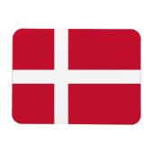 Magnet Flexible Drapeau du Danemark (Horizontal)