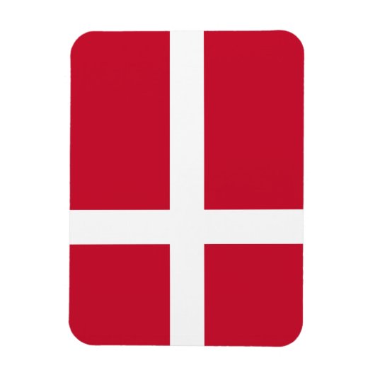 Magnet Flexible Drapeau du Danemark (Vertical)