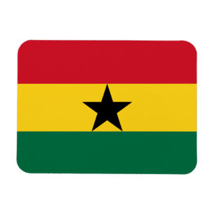 Magnet Flexible Drapeau du Ghana