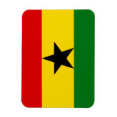 Magnet Flexible Drapeau du Ghana (Vertical)