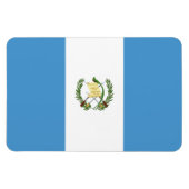 Magnet Flexible Drapeau du Guatemala (Horizontal)