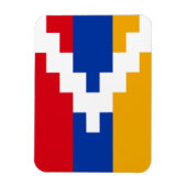 Magnet Flexible Drapeau du Haut-Karabagh (Vertical)