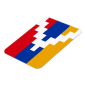 Magnet Flexible Drapeau du Haut-Karabagh (Côté Gauche)