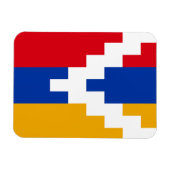 Magnet Flexible Drapeau du Haut-Karabakh (Horizontal)