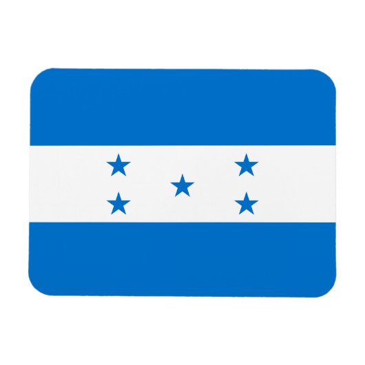 Magnet Flexible Drapeau du Honduras (Horizontal)