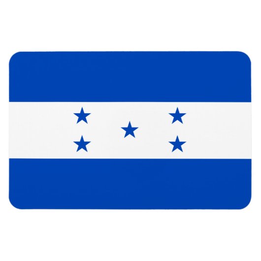 Magnet Flexible Drapeau du Honduras (Horizontal)