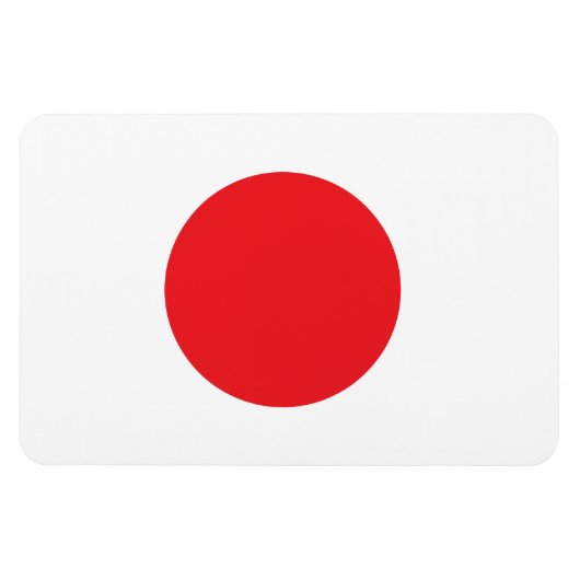 Magnet Flexible Drapeau du Japon (Horizontal)