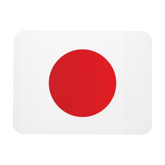 Magnet Flexible Drapeau du Japon (Horizontal)