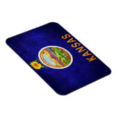 Magnet Flexible Drapeau du Kansas (Côté Droit)