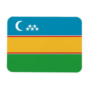 Magnet Flexible Drapeau du Karakalpakstan