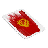 Magnet Flexible Drapeau du Kirghizistan (Côté Droit)