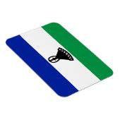 Magnet Flexible Drapeau du Lesotho (Côté Droit)