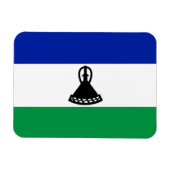 Magnet Flexible Drapeau du Lesotho (Horizontal)