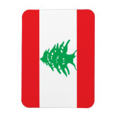 Magnet Flexible Drapeau du Liban (Vertical)