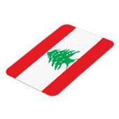 Magnet Flexible Drapeau du Liban (Côté Gauche)