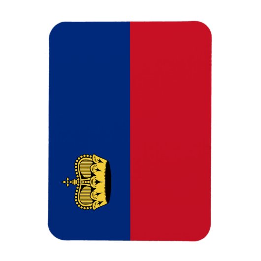 Magnet Flexible Drapeau du Liechtenstein (Vertical)