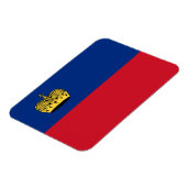 Magnet Flexible Drapeau du Liechtenstein (Côté Gauche)