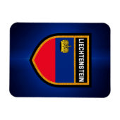 Magnet Flexible Drapeau du Liechtenstein (Horizontal)