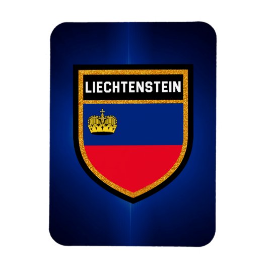 Magnet Flexible Drapeau du Liechtenstein (Vertical)