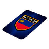 Magnet Flexible Drapeau du Liechtenstein (Côté Gauche)
