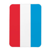 Magnet Flexible Drapeau du Luxembourg (Vertical)