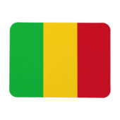 Magnet Flexible Drapeau du Mali (Horizontal)
