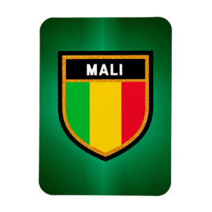 Magnet Flexible Drapeau du Mali