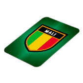 Magnet Flexible Drapeau du Mali (Côté Gauche)