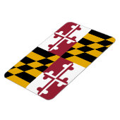 Magnet Flexible Drapeau du Maryland (Côté Gauche)