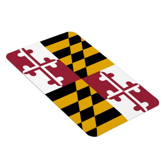 Magnet Flexible Drapeau du Maryland (Côté Droit)