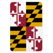 Magnet Flexible Drapeau du Maryland (Vertical)