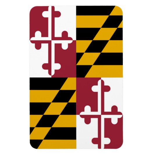 Magnet Flexible Drapeau du Maryland (Vertical)