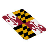 Magnet Flexible Drapeau du Maryland (Côté Droit)