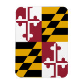 Magnet Flexible Drapeau du Maryland (Vertical)