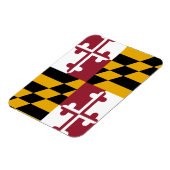 Magnet Flexible Drapeau du Maryland (Côté Gauche)
