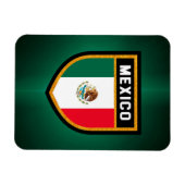 Magnet Flexible Drapeau du Mexique (Horizontal)