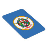 Magnet Flexible Drapeau du Minnesota (Côté Droit)